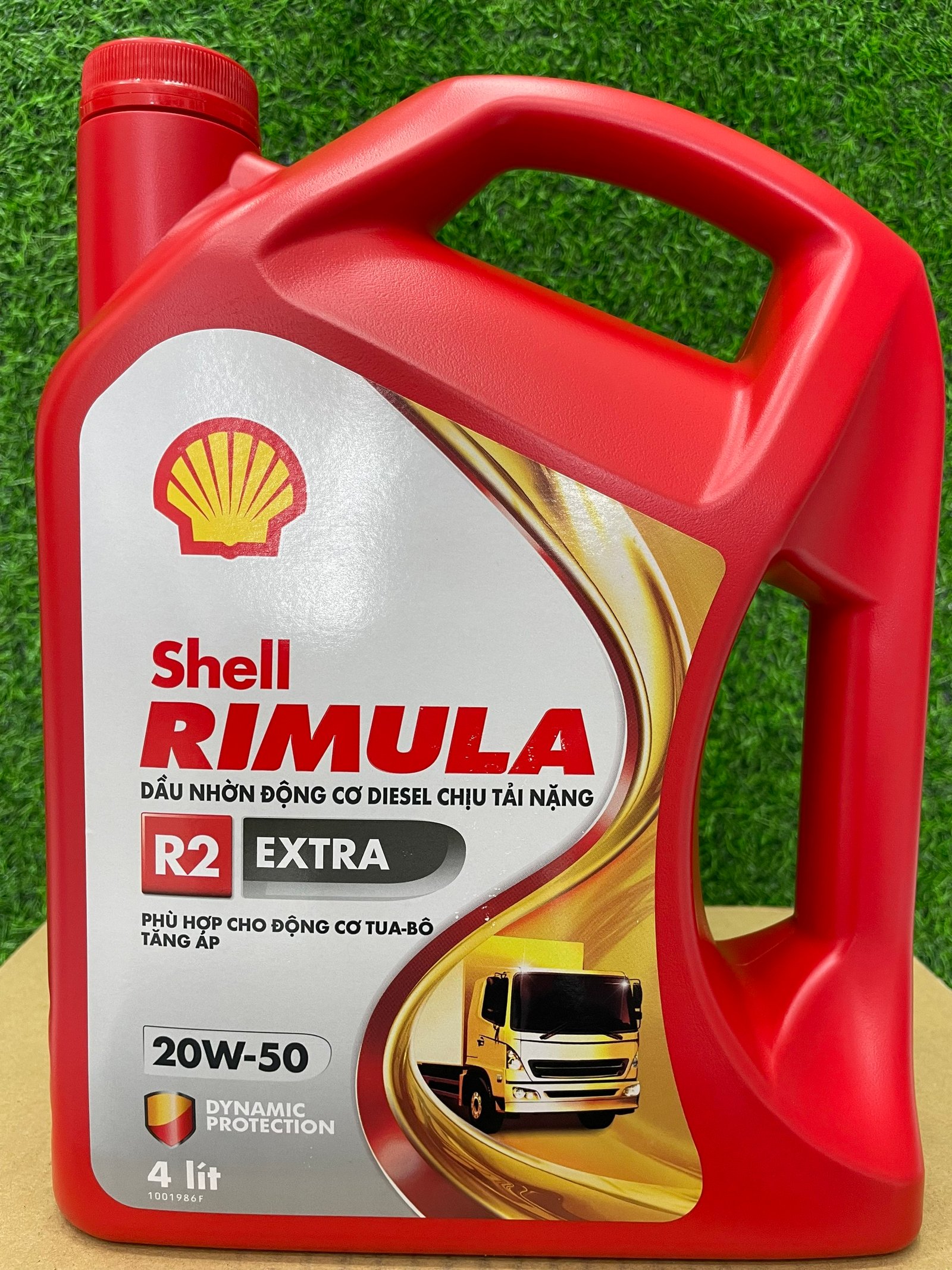 Nhớt động cơ Diesel chịu tải nặng Shell Rimula R2 Extra - 20W-50